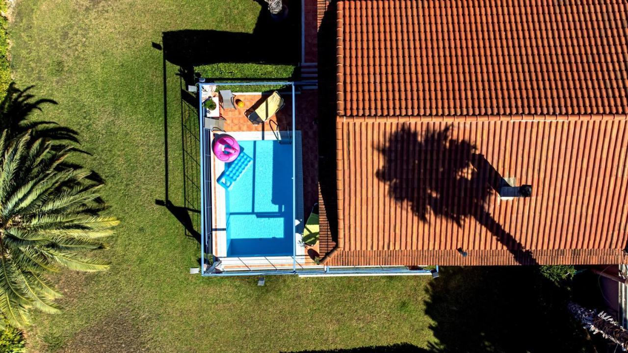 Cozy Small Smart Villa With Private Pool Mikri Mantineia Kalamáta Eksteriør bilde