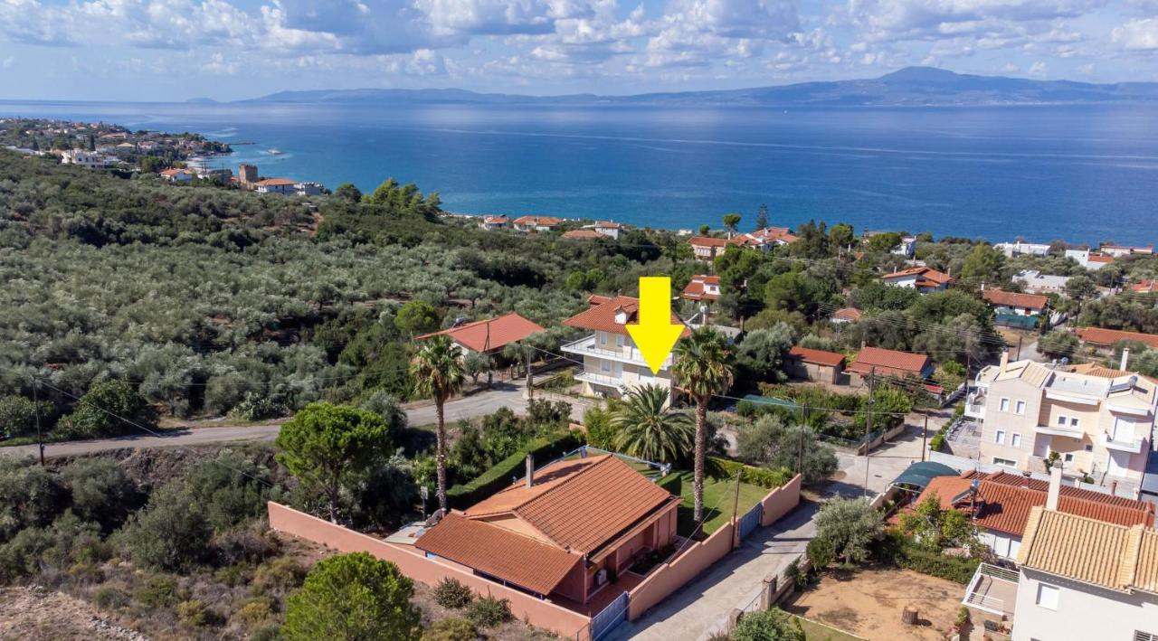 Cozy Small Smart Villa With Private Pool Mikri Mantineia Kalamáta Eksteriør bilde